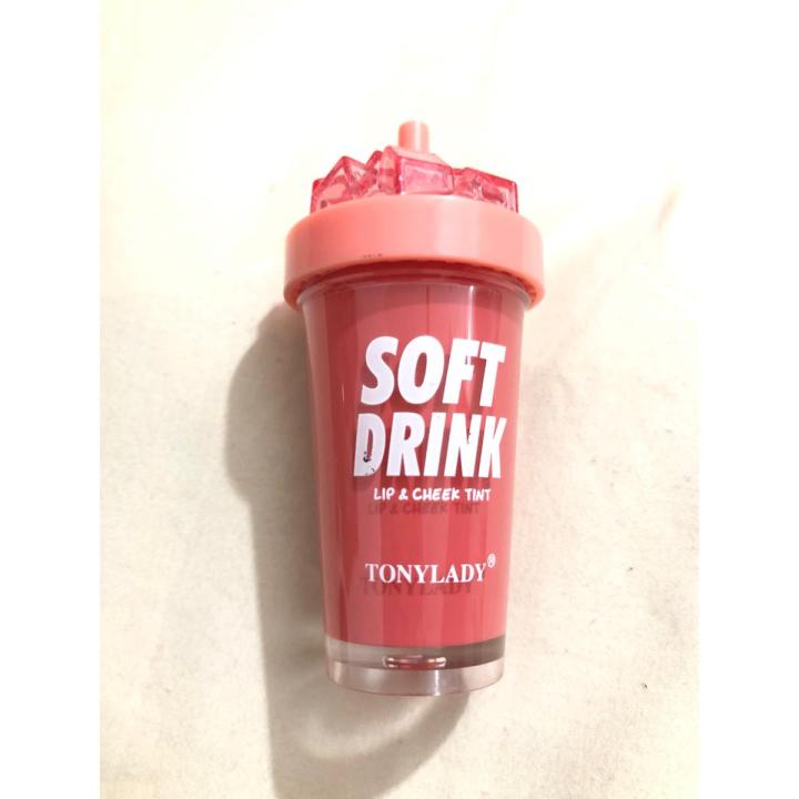 Soft drink lipgloss and tint