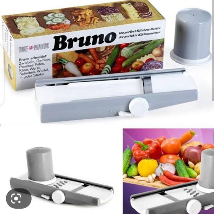 bruno vegetables and salad cutter potato / onion cutter slicer kitchen item simple and easy use