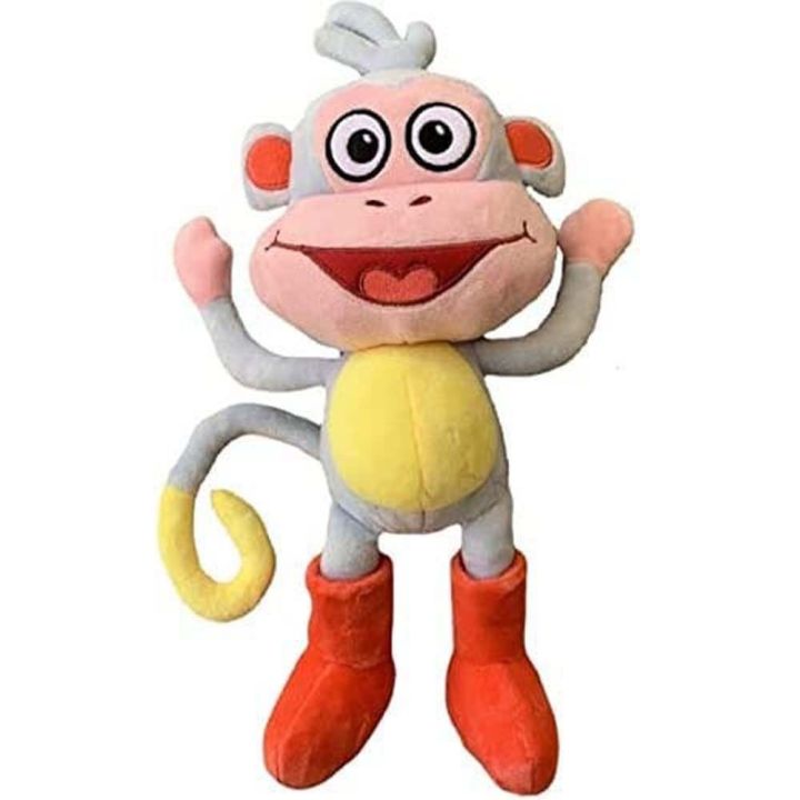 EAURA Toys Gifts For Children Swiper Soft Plush Toy Dora the Explorer Plush Pillow Peripheral Dolls Monkey Plush Toy Boots Plush Doll Anime Stuffed Toy