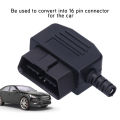 Terminals For Car Battery Auto Tester OBD2 16 Pin Male Connector. 