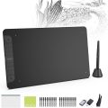 VEIKK A15 PRO Graphic Drawing Pen Tablet 10 * 6 inch  Quick Dial Support (Grey)  + VEIKK VK1060 Drawing Tablet, 10 x 6 Inch Graphics Tablet. 