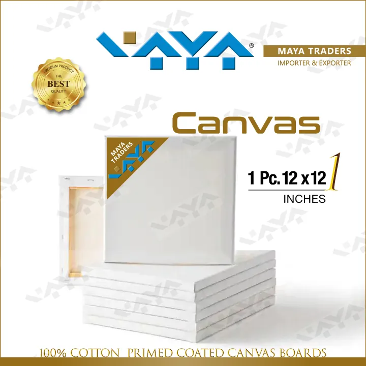 1%20Piece%20Of%2012%20X%2012%20Inches%20Primed%20Canvas%20Board%20For%20Painting%20-%20Image%204