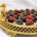 Rasam Tray For Nikkah,Rasam Sweets Tray.,Wedding Tray,Golden Tray/Golden Holder Tray / Wedding /Nikkah Tray Wedding Tray/Flower Tray basket/Mithai sweets, candy Gajra tray. 
