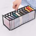 11 Grids Underwear storage bag underwear bra storage box closet storage artifact socks dormitory storage Good effect and easy to use. 