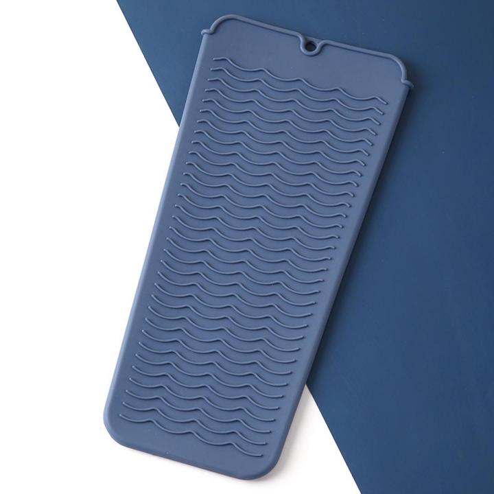Silicone Heat Resistant Mat For Hair Straightener Flat Iron Curling Iron Tools