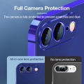 【Miga Plaza】Sanptoch Plating Matte Phone Case For iPhone 7 8 Plus SE  Straight Edge Square Slim Soft TPU Shockproof Cover For iPhone 6 6s Plus SE2 Full Camera Protector Casing. 