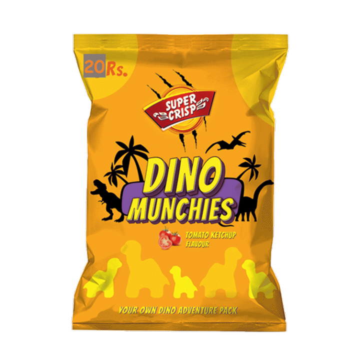 Alfatah Mall - SUPER CRISP DINO MUNCHIES 20 GM-AFP-000108377
