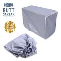AC Dust Cover 1 Ton 1.5 Ton 2 Ton inverter Ac And Simple Ac Cabinet Dust cover Indoor & Outdoor unit Parachute Silver 100% Water Proof.. 