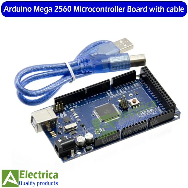 CORE TECHNOLOGIES Arduino Mega 2560 Microcontroller Board Based ATmega 2560 Micro Controller Board Electronic Hobby Kit by Electrica