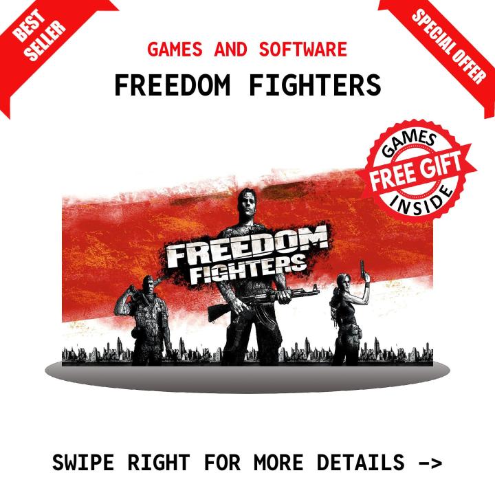 FREEDOM FIGHTERS - PC Game - Easy Installation Guide - GoogleDrive/MediaFire Download - QR Codes