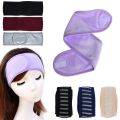 1 2 3 6 Pcs Towelling Facial Headband Set Soft Adjustable Elastic Stretch Hairband for Girls Women Ladies Makeup Hair Wrap Spa Face Wash Beauty Accessories Skincare Head Band. 