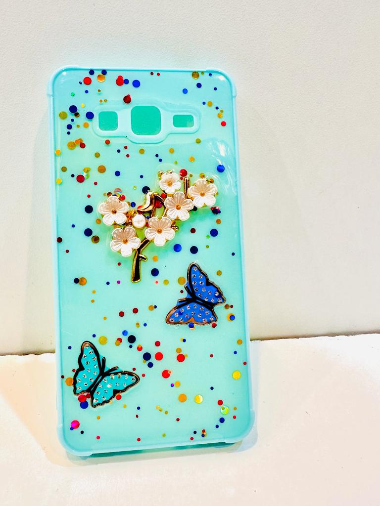 Lahore Mobile Case for Samsung Grand Prime /Grand Prime plus (G530) Back Cover Girls Back Cover - Fancy Flower Butterfly Covers- Samsung Grand Prime /Grand Prime plus (G530) Back Case 2