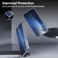 Samsung Galaxy A15 Cover Soft Design Transparent Shockproof Silicone Clear Case with Anti Shock Drop Resistance Crystal Clear Back Cover Case with Camera Protection. 