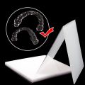 5''x5'' Dental Lab Orthodontic Splint Retainer Slice Vacuum Forming Sheet Soft Hard Thermoforming Material (Hard Film 1.5 15Pcs). 