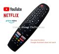 Multynet Smart Android LED TV Remote Without Voice Cammands with NetFlex & Youtub & Prime Video Button. 