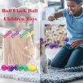 Clackers Balls Toy on A String, Fidget Clack Balls, Pro-Clackers Ball Children Latto Toy Hands on Abilities Fine Motor Skills for Party Favors. 