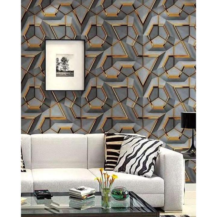 Wallpaper for room walls (0.53m by 9.5m) /3D roll