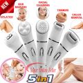 5 in 1 Ladies Epilator Callus Hair Remover Callus Remover ( BS-2199 ) – BROWNS Rechargeable Best Beauty Kit Tool for Skin Care Best Product for Ladies – High Quality Cleansing Brush Massager for Ladies Women Girl Body Leg Armpit underarm. 