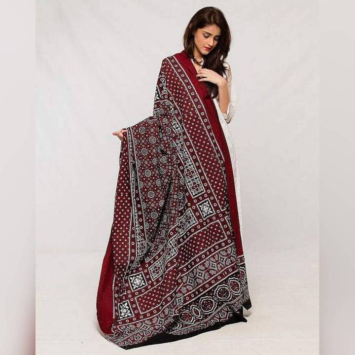 Sindhi Ajrak Shawl for Men And Women