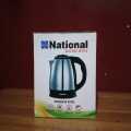 National Premium - Electric Kettle 2.0 Liter - Model 1 - 1500 Watts. 