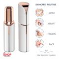 Facial Hair Remover For Women Skincare Lipstick Shape Mini Epilator Trimmer Machine For Face Flαwless, Upper Lip Chin Eyebrow Hair Remover Etc with Battery- Hair Remover Flαwless. 