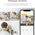 LAXIHUB 360° Coverage Pan Tilt Home Security Camera, 1080p Full HD Indoor Camera with Night Vision & Two-Way Audio, Smart Baby Monitor, Pet Camera with Phone App, Motion Sound Detection. 