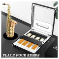 BLANK Multi-Instrument Saxophone Reed Case - Electronic ReedCure Reed Sterilizer Case. 