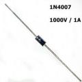 Pack of 50 - IN4007 -1 Amp 1000 Volt Diode IN 4007 Rectifier - 1N4007. 