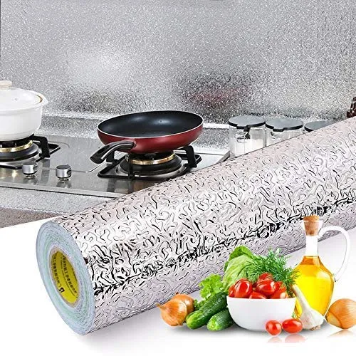 40cm%20x%201m%20self-adhesive%20aluminium%20foil%20sticker%20for%20kitchen%20cabinet%20wallpaper%20oil%20proof%20waterproof%20wall%20protector%20with%20heat%20resistant%20,Stove%20Cabinet%20Stickers%20,kitchen%20backsplash%20wall%20tile%20sticker%20,%20aluminium%20sheet%20Wallpaper%20-%20Image%204
