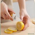 Portable Small 2-in-1 Fruit Knife & Peeler Set - Multifunctional Stainless Steel Peeler and Knife with Easy-to-Hold Dual Grip, Including Vegetable Knife, Multicolor Protective Case, and Creative Dual-use for Vegetables and Fruits. 