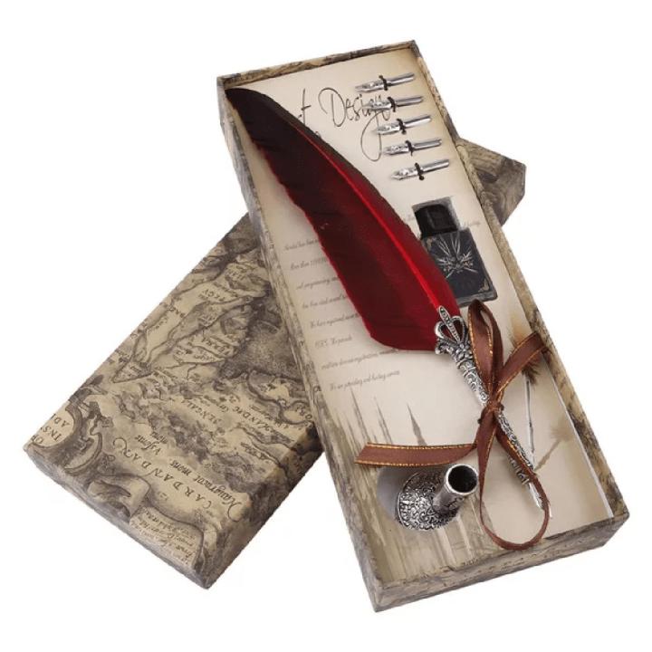 Harry Potter Feather quill set