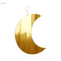 moon phase wall hanging mirror decor decorative. 