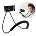 Lazy Neck Mobile Holder - Flexible - Foldable - Lazy Hanging Neck Mobile Phone Holder Stand 360 Degree Rotation Video Stand For Mobile & Tablet. 