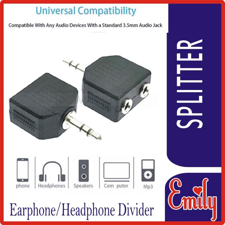 Earphone/Headphone%203.5mm%20Audio%20Splitter/Divider%20Dual%20Audio%20Line%20Headset%20Jack%20Earphone%20Splitter%20One%20In%20Two%20Couples%20Lovers%20Adapter%20For%20MP3%20MP4%20Portable%20Media%20Player%203.5mm%20-%20Image%209