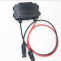 IP65 Waterproof PV Solar Panel Diode Junction Box 4 Lane DC 15A 1000V Black 100watt-350watt. 