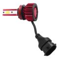 G4C H8/H9/H11 COB LED Headlight Bulbs Escort 100W 26000LM 6000K Car Headlight Kit(2PCS). 