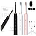 X-3 Sonic Electric Toothbrush USB Rechargeable Tooth Brush For Adult 6 Clean Modes Washable Teeth Whitening and Cleaning Brush Absurd Zon. 