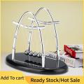 Newton's Cradle Balance Steel Balls Physics Science Pendulum Ornaments oy Desk. 