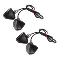 Indicators Light for hayabusa-4pcs Motorcycle signal lamp-Black. 