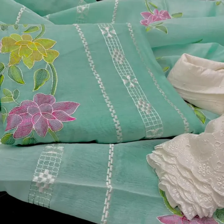 Beautiful%20New%20Dress%20Stuff%20Paper%20Cotton%20Suite%20With%20Beautiful%20Flower%20Design%20Same%20Dupatta%20New%20Design%20Trouser%20White%20Plain%20Dress%20For%20Girls%20Wedding%20Collection%20-%20Image%208