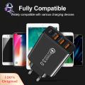 Grebest Smartphone Charger 30W US/EU Plug Support Multi-device Travel Charger. 