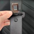 Seat Belt Stop Buttons Prevent Seat Belt Buckle from Sliding Down Belt. 