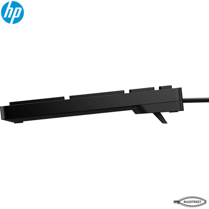 Slope Computer Keyboard HP Halley Wired Desktop 320K Standard USB Wired Keyboard with Quiet ...