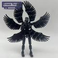 Moveable Action Figure Angel Wing Robot Action Figure with Movable Joints 3d Printed Toy for Stress Relief Decoration Buyer's Choice Dummy Action Figure. 