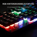 3 in 1 Gaming Combo Full Size Mechanical Keyboard Mechanical Gaming Keyboard RGB 104 Full Keys Blue Switches Professional Anti-Ghost Programmable for PC Gamer and Laptop RGB Gaming Keyboard for PC Mac Xbox Gamer. 