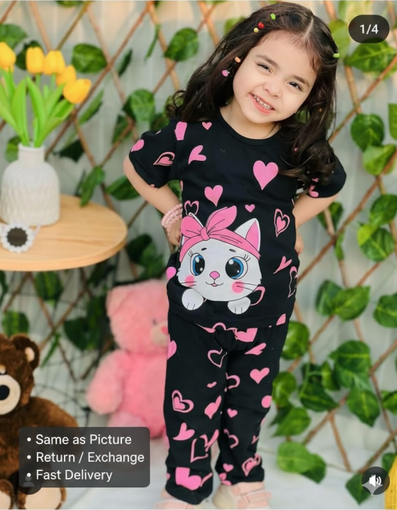 Stylish Frock-Look Outfit for Girls 1–8 Years | Soft Cotton Casual ...