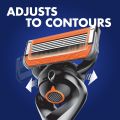 Gillette Fusion Proglide Power System Shaving Razor Carts 4s. 