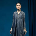 Sapphire - Stitched Ready to Wear  - Kurta - Solid Jacquard Shirt. 
