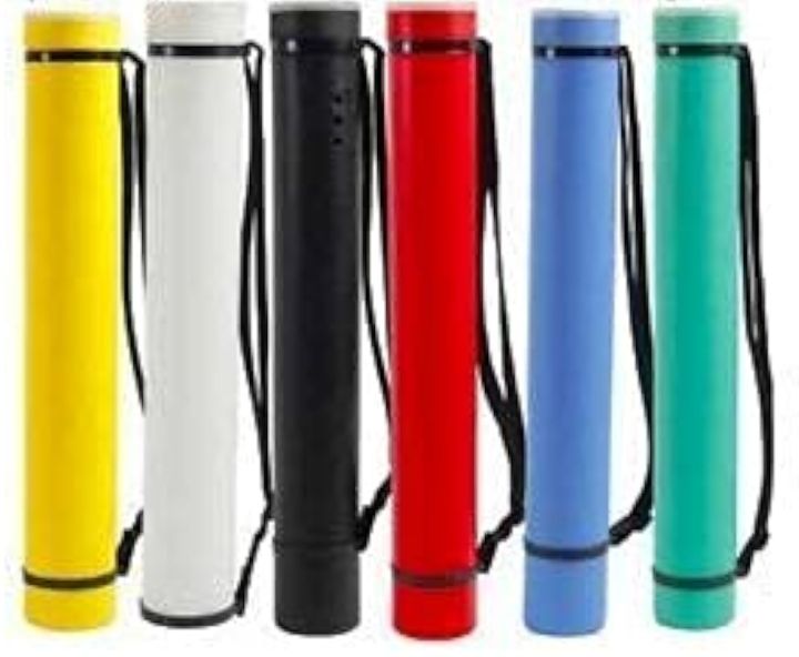 Sheet Holder for Charts and sheets Drawing Sheet Holder different colors Telescoping for Posters Tube Holder Drafting Tube