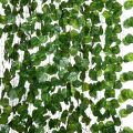 Artificial Leaf Bail for wall Hanging Decoration - Artificial Plants Leaves Green Colour for Office , Home , Room decoration. 